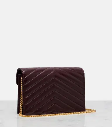 Saint Laurent Cassandre Envelope leather wallet on chain | Thumbnail 3 Saint Laurent Cassandre Envelope leather wallet on chain | Thumbnail 3