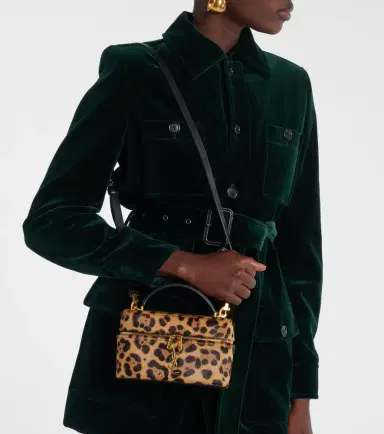 Saint Laurent Gaby leopard-print calf hair vanity bag | Thumbnail 5 Saint Laurent Gaby leopard-print calf hair vanity bag | Thumbnail 5