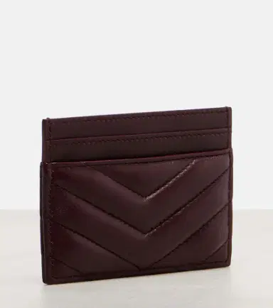 Saint Laurent Cassandre matelassé leather card holder | Thumbnail 4