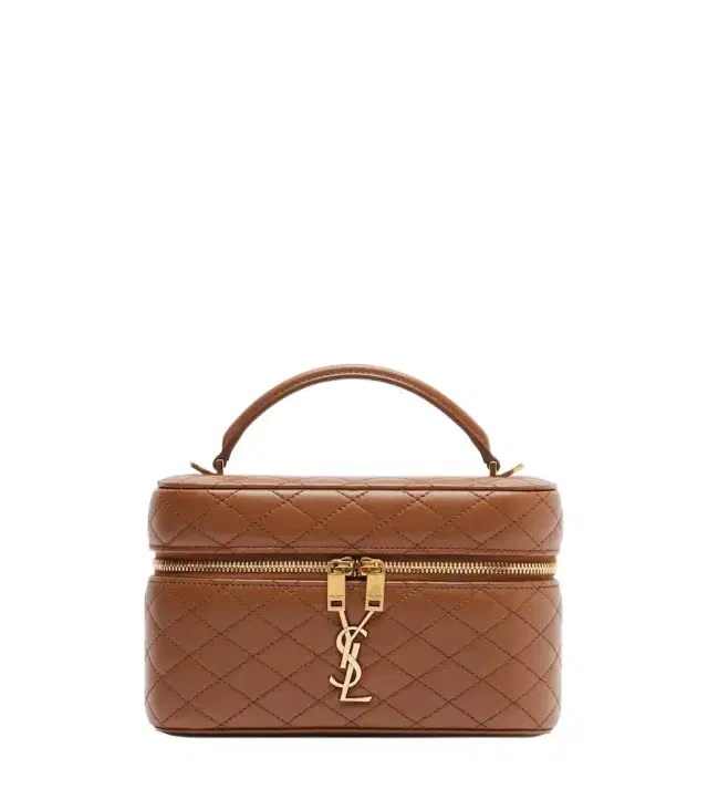 Saint Laurent Gaby leather vanity bag