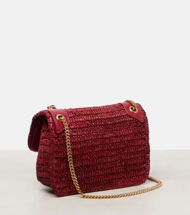 Saint Laurent Niki Mini raffia shoulder bag | Thumbnail 2 Saint Laurent Niki Mini raffia shoulder bag | Thumbnail 2