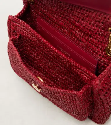 Saint Laurent Niki Mini raffia shoulder bag | Thumbnail 4 Saint Laurent Niki Mini raffia shoulder bag | Thumbnail 4