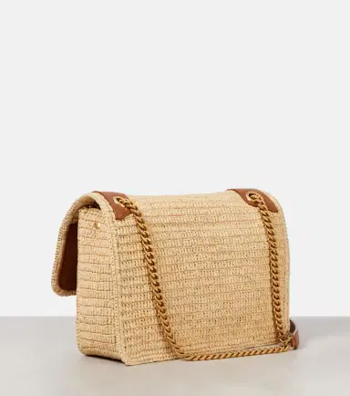 Saint Laurent Niki Medium raffia shoulder bag | Thumbnail 6 Saint Laurent Niki Medium raffia shoulder bag | Thumbnail 6