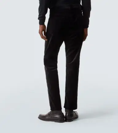 Ralph Lauren Purple Label Mid-rise cotton velvet slim pants | Thumbnail 5 Ralph Lauren Purple Label Mid-rise cotton velvet slim pants | Thumbnail 5