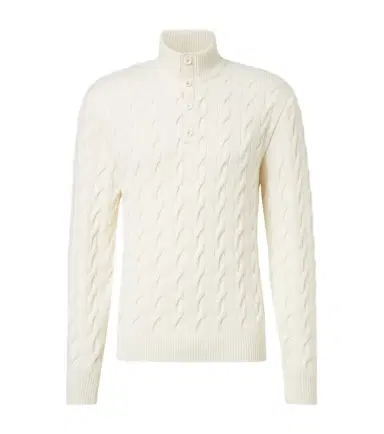 Ralph Lauren Purple Label Cable-knit cashmere sweater | Thumbnail 1