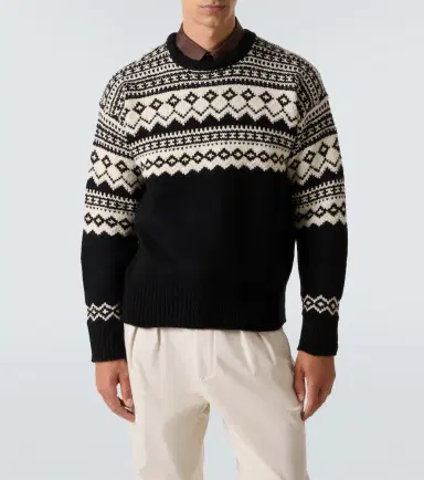 Ralph Lauren Purple Label Intarsia cashmere sweater | Thumbnail 4 Ralph Lauren Purple Label Intarsia cashmere sweater | Thumbnail 4
