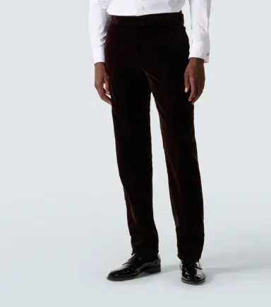 Ralph Lauren Purple Label Gregory cotton velvet suit pants | Thumbnail 4 Ralph Lauren Purple Label Gregory cotton velvet suit pants | Thumbnail 4