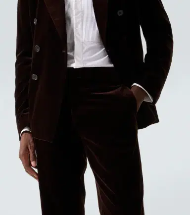 Ralph Lauren Purple Label Gregory cotton velvet suit pants | Thumbnail 5 Ralph Lauren Purple Label Gregory cotton velvet suit pants | Thumbnail 5