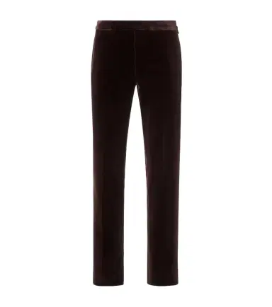 Ralph Lauren Purple Label Gregory cotton velvet suit pants | Thumbnail 1 Ralph Lauren Purple Label Gregory cotton velvet suit pants | Thumbnail 1
