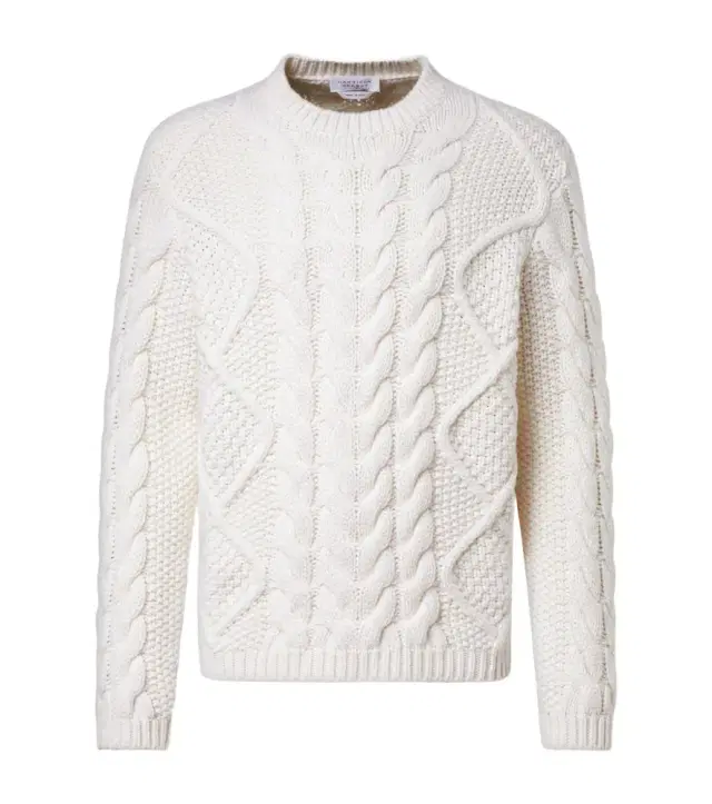 Gabriela Hearst Cable-knit cashmere sweater