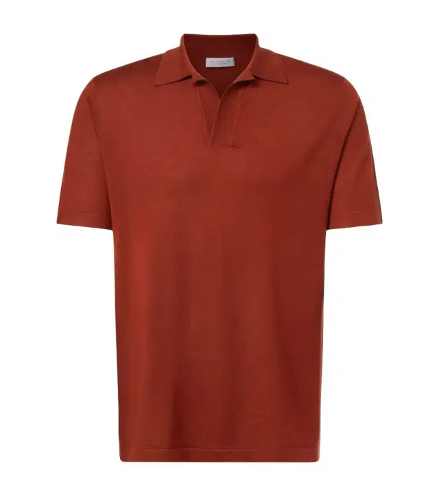 Gabriela Hearst Cashmere and silk polo shirt