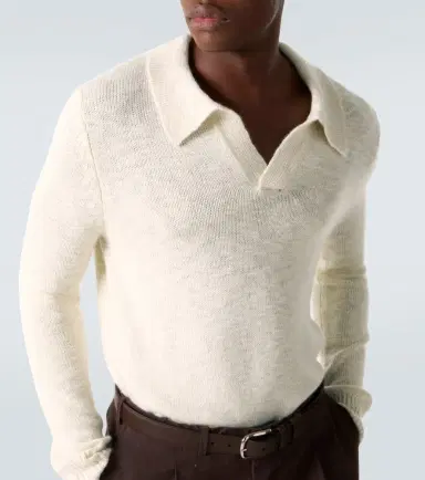 Gabriela Hearst Cashmere polo sweater | Thumbnail 4