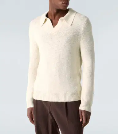 Gabriela Hearst Cashmere polo sweater | Thumbnail 5