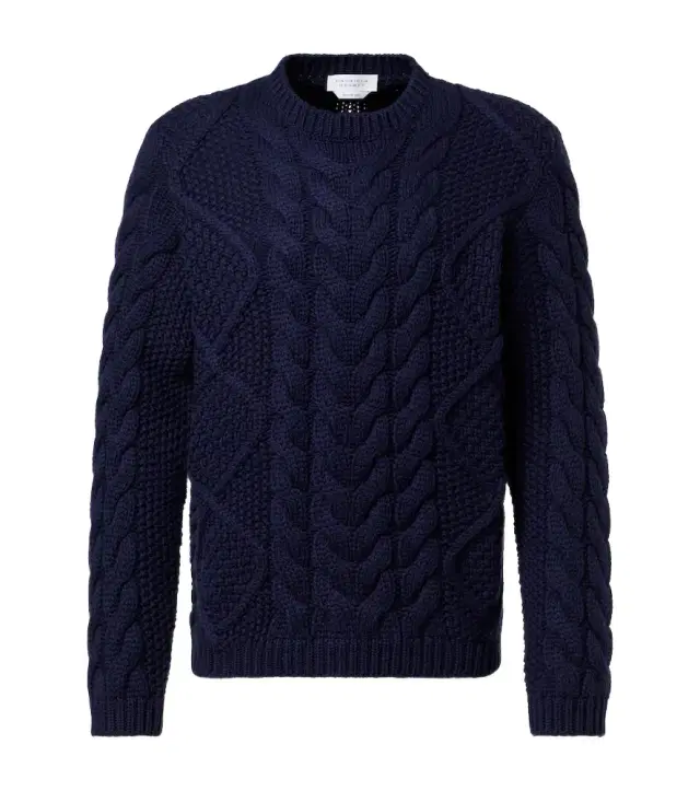 Gabriela Hearst Cable-knit cashmere sweater