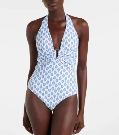 Heidi Klein La Croissette printed swimsuit | Thumbnail 2