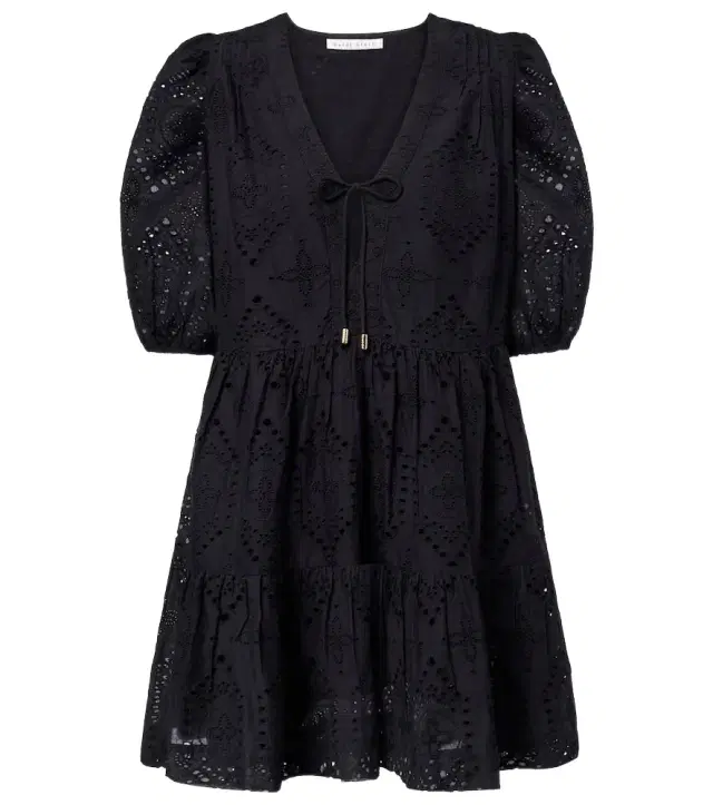 Heidi Klein Saint-Tropez broderie anglaise minidress