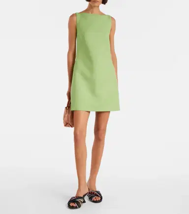 Emilia Wickstead Rifer wool cady minidress | Thumbnail 2 Emilia Wickstead Rifer wool cady minidress | Thumbnail 2