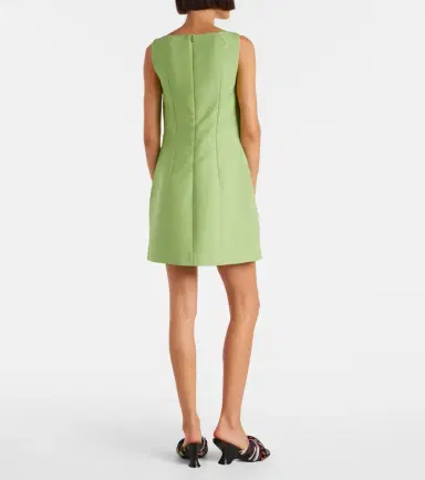 Emilia Wickstead Rifer wool cady minidress | Thumbnail 3 Emilia Wickstead Rifer wool cady minidress | Thumbnail 3