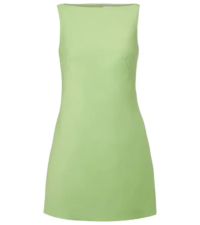 Emilia Wickstead Rifer wool cady minidress