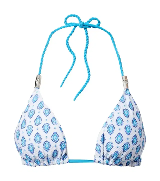 Heidi Klein La Croissette reversible bikini top