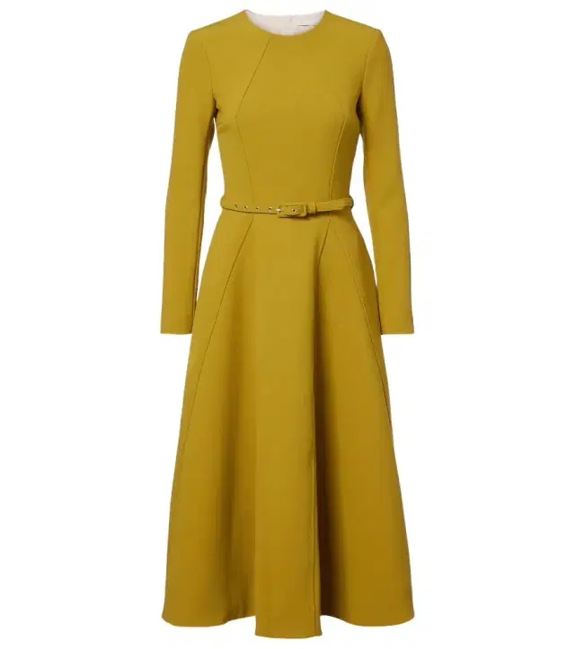 Emilia Wickstead Ucellina belted midi dress