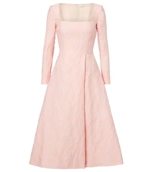 Emilia Wickstead Glenda embroidered crêpe midi dress