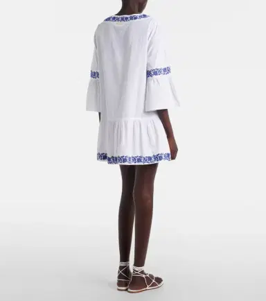 Heidi Klein Cannes cotton beach cover-up | Thumbnail 5