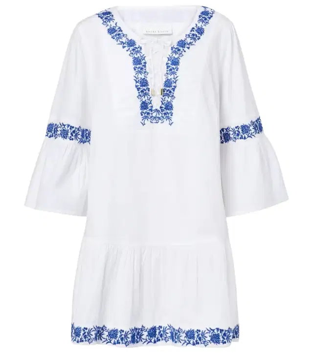 Heidi Klein Cannes cotton beach cover-up