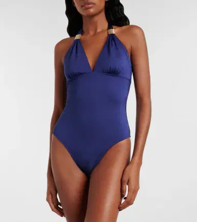 Heidi Klein Beau Soleil halterneck swimsuit | Thumbnail 2