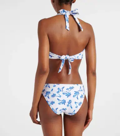Heidi Klein Palm Beach printed bikini top | Thumbnail 4
