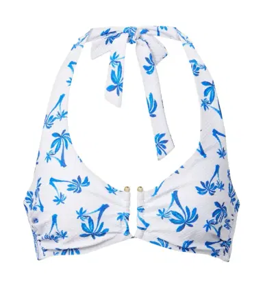 Heidi Klein Palm Beach printed bikini top | Thumbnail 1