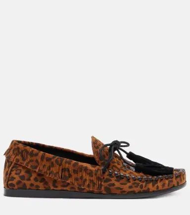 Isabel Marant Fitza fringed suede loafers | Thumbnail 4 Isabel Marant Fitza fringed suede loafers | Thumbnail 4