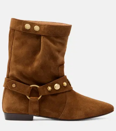 Isabel Marant Stania studded suede ankle boots | Thumbnail 2 Isabel Marant Stania studded suede ankle boots | Thumbnail 2