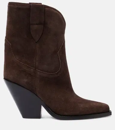 Isabel Marant Leyane suede ankle boots | Thumbnail 4 Isabel Marant Leyane suede ankle boots | Thumbnail 4