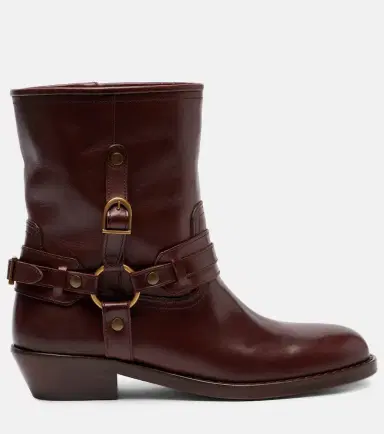 Isabel Marant Ildred 35 leather ankle boots | Thumbnail 3