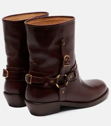 Isabel Marant Ildred 35 leather ankle boots | Thumbnail 4