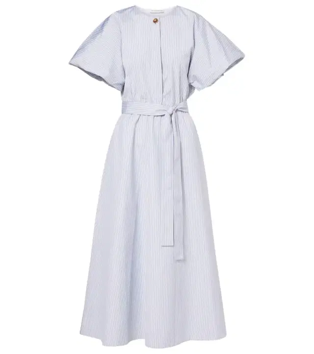 Altuzarra Paulina striped cotton midi dress