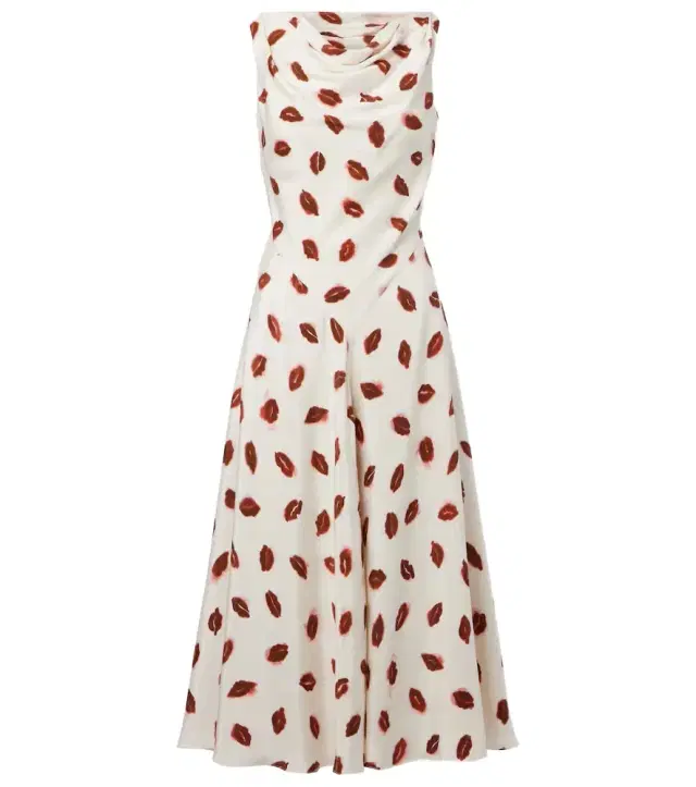 Altuzarra Drina printed silk midi dress