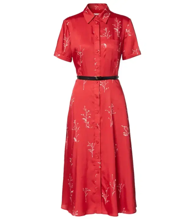 Altuzarra Kiera printed silk midi dress
