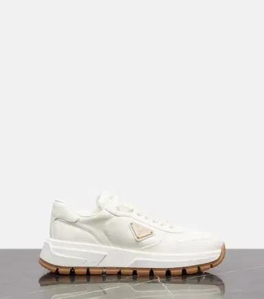 Prada Leather sneakers | Thumbnail 4