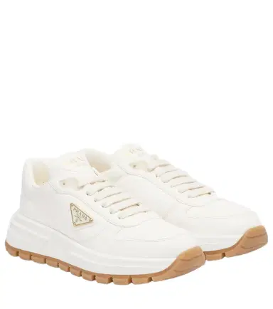 Prada Leather sneakers | Thumbnail 1
