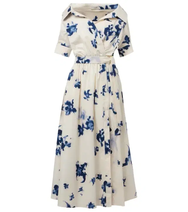 Altuzarra Lydia floral cotton-blend midi dress