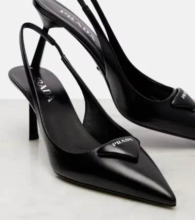 Prada Leather slingback pumps | Thumbnail 2 Prada Leather slingback pumps | Thumbnail 2