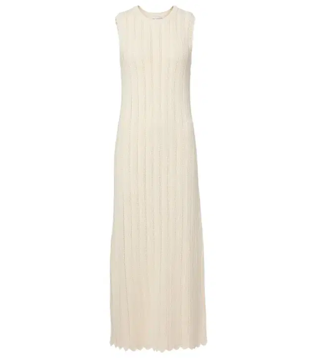 Altuzarra Sissi open-knit cotton midi dress