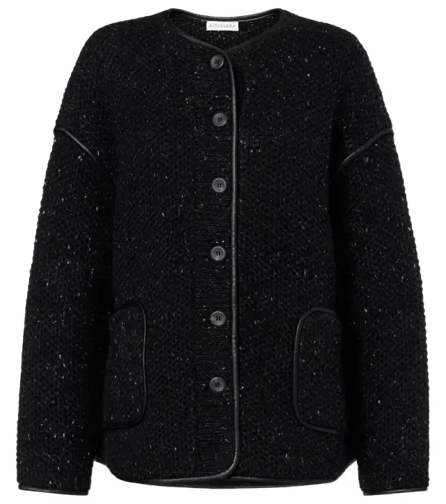 Altuzarra Medrano knitted wool-blend jacket