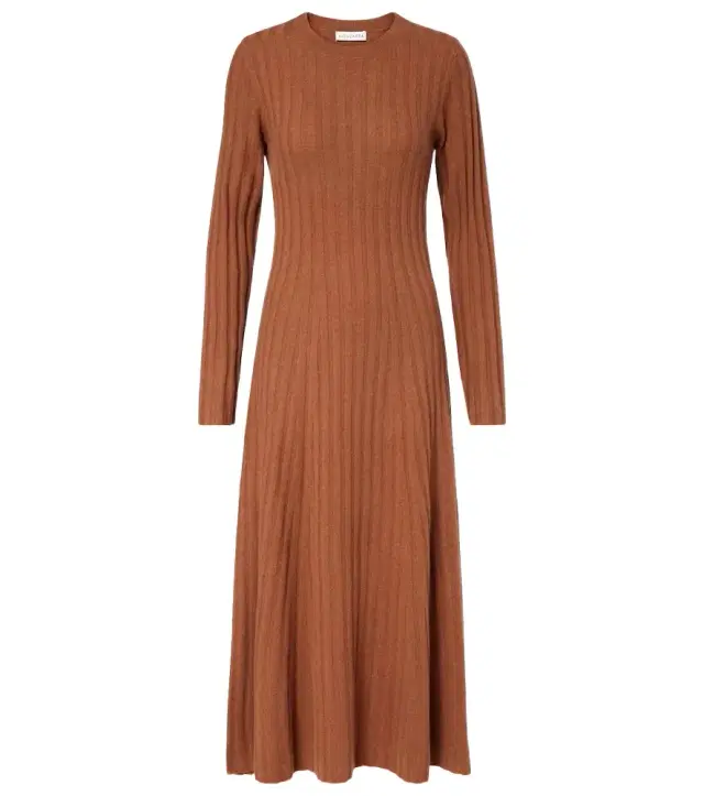 Altuzarra Gia ribbed-knit wool and cashmere maxi dress