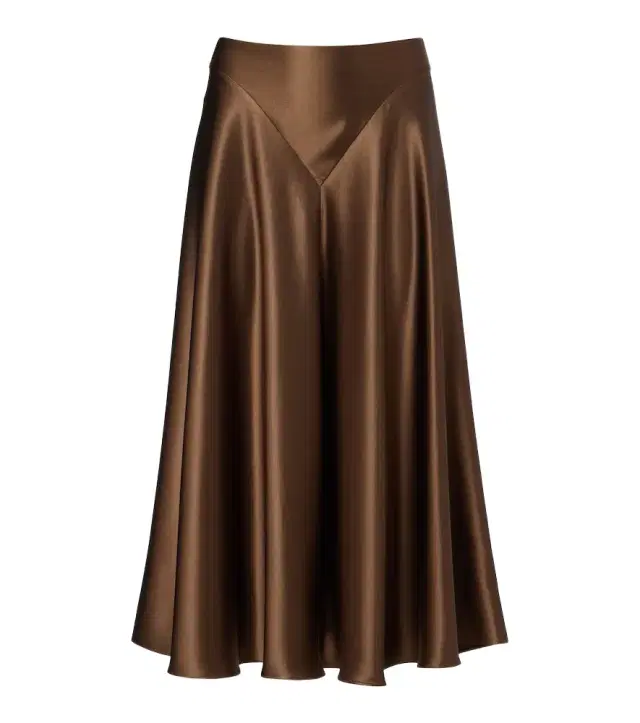 Altuzarra Ames silk satin midi skirt