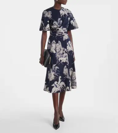 Altuzarra Kirsty printed cotton-blend wrap dress | Thumbnail 2