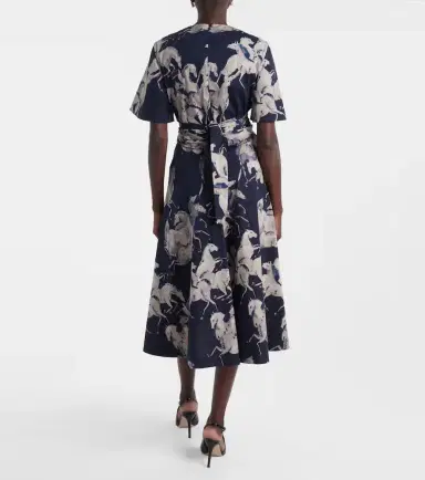Altuzarra Kirsty printed cotton-blend wrap dress | Thumbnail 3