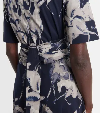 Altuzarra Kirsty printed cotton-blend wrap dress | Thumbnail 4